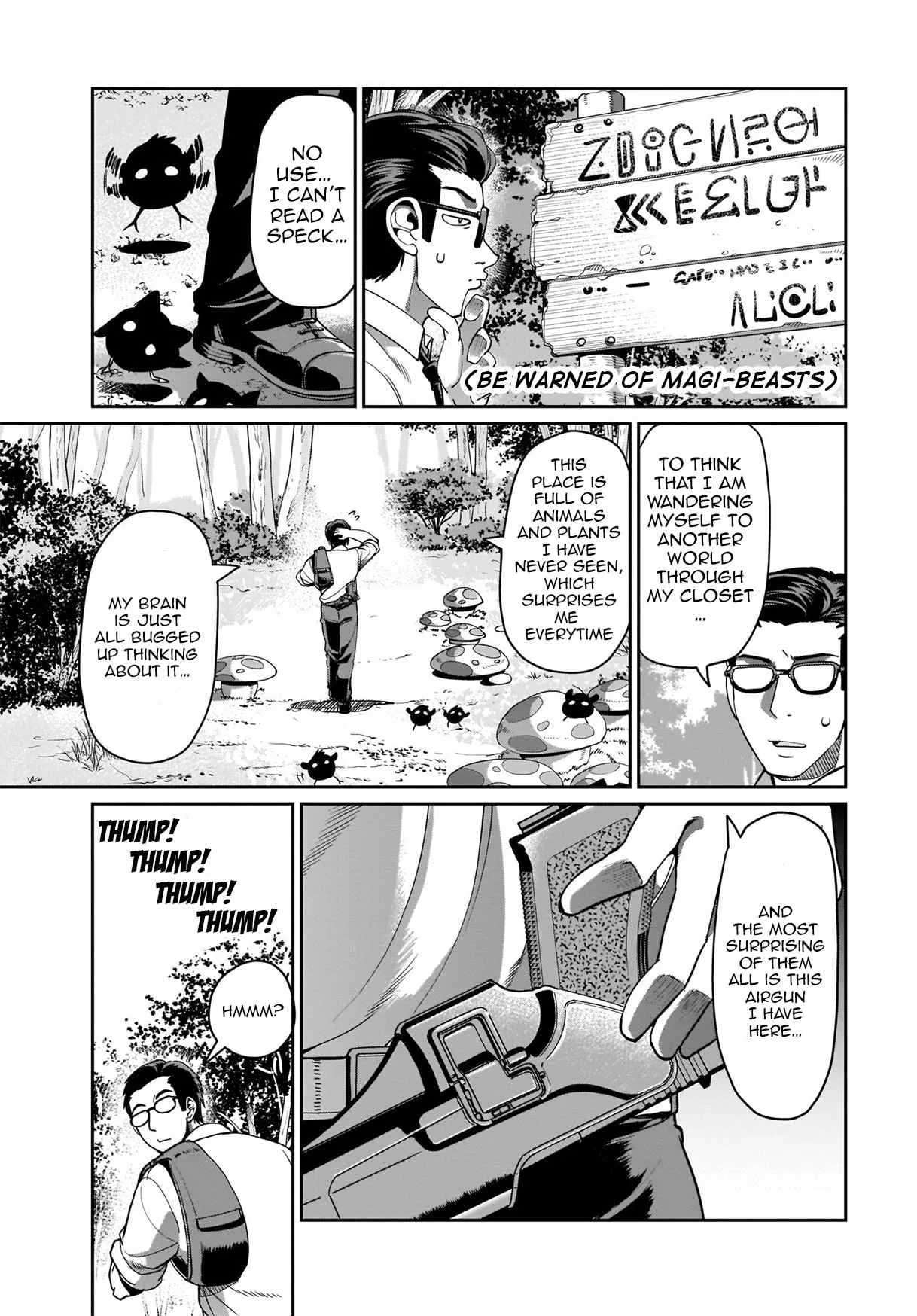 Isekai Shokan Ojisan No Ju Muso Life Sabage Suki Salary Man Ha Kaisha Owari Ni Isekai He Chokuki Suru Chapter 1 page 5