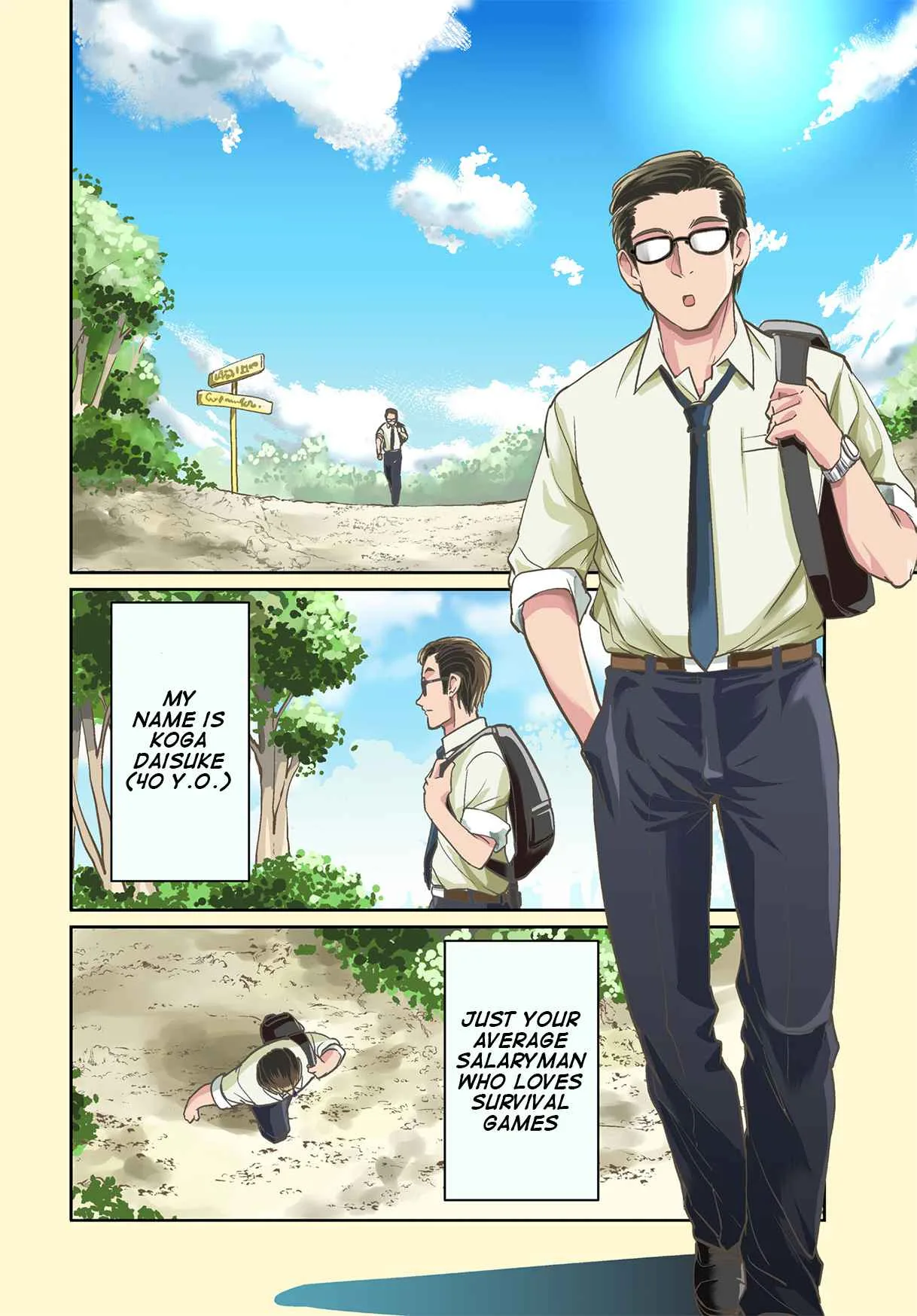 Isekai Shokan Ojisan No Ju Muso Life Sabage Suki Salary Man Ha Kaisha Owari Ni Isekai He Chokuki Suru Chapter 1 page 4