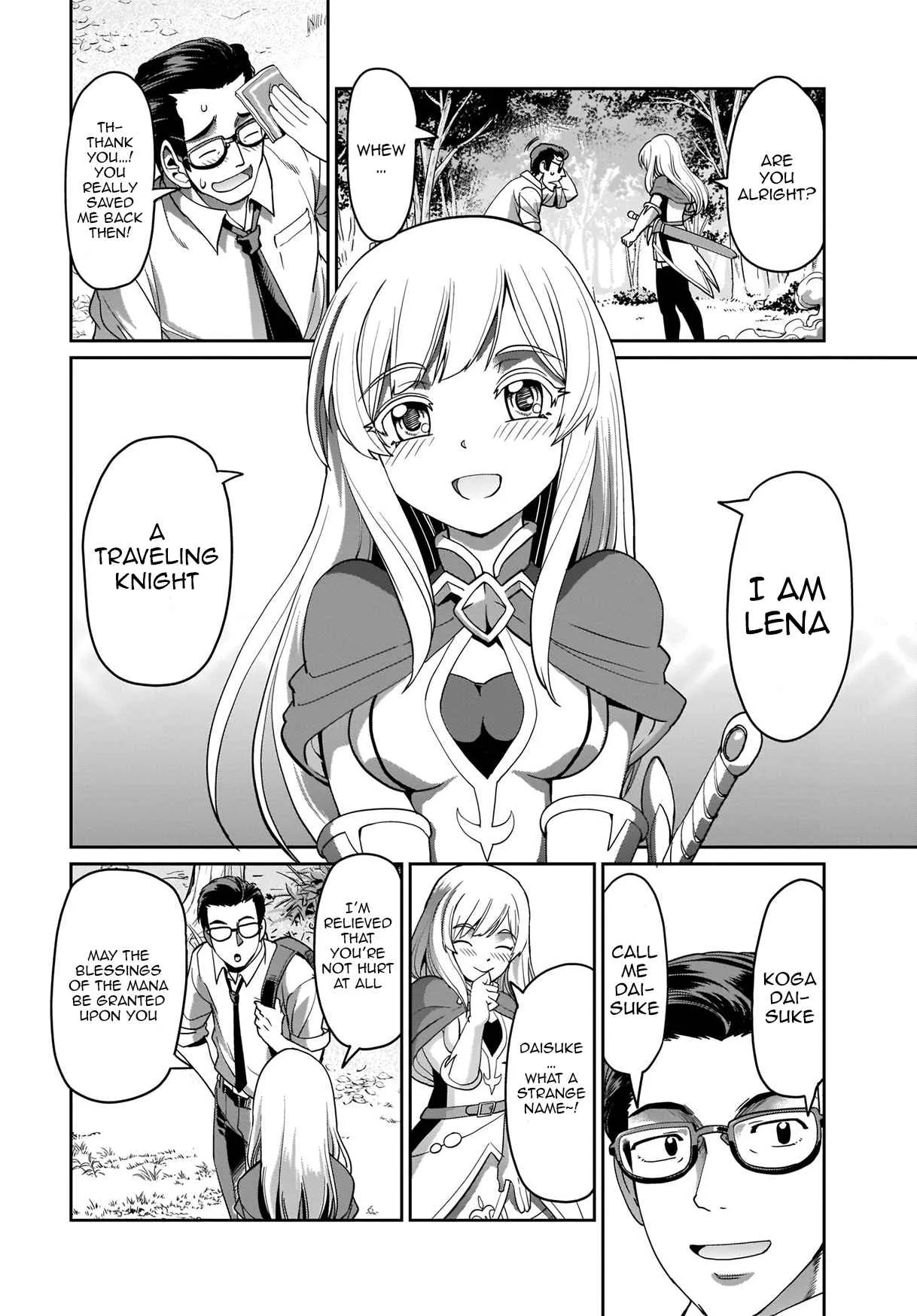 Isekai Shokan Ojisan No Ju Muso Life Sabage Suki Salary Man Ha Kaisha Owari Ni Isekai He Chokuki Suru Chapter 1 page 10