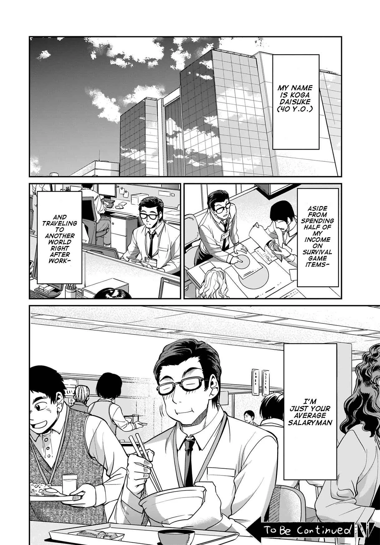 Isekai Shokan Ojisan No Ju Muso Life Sabage Suki Salary Man Ha Kaisha Owari Ni Isekai He Chokuki Suru Chapter 1 page 27