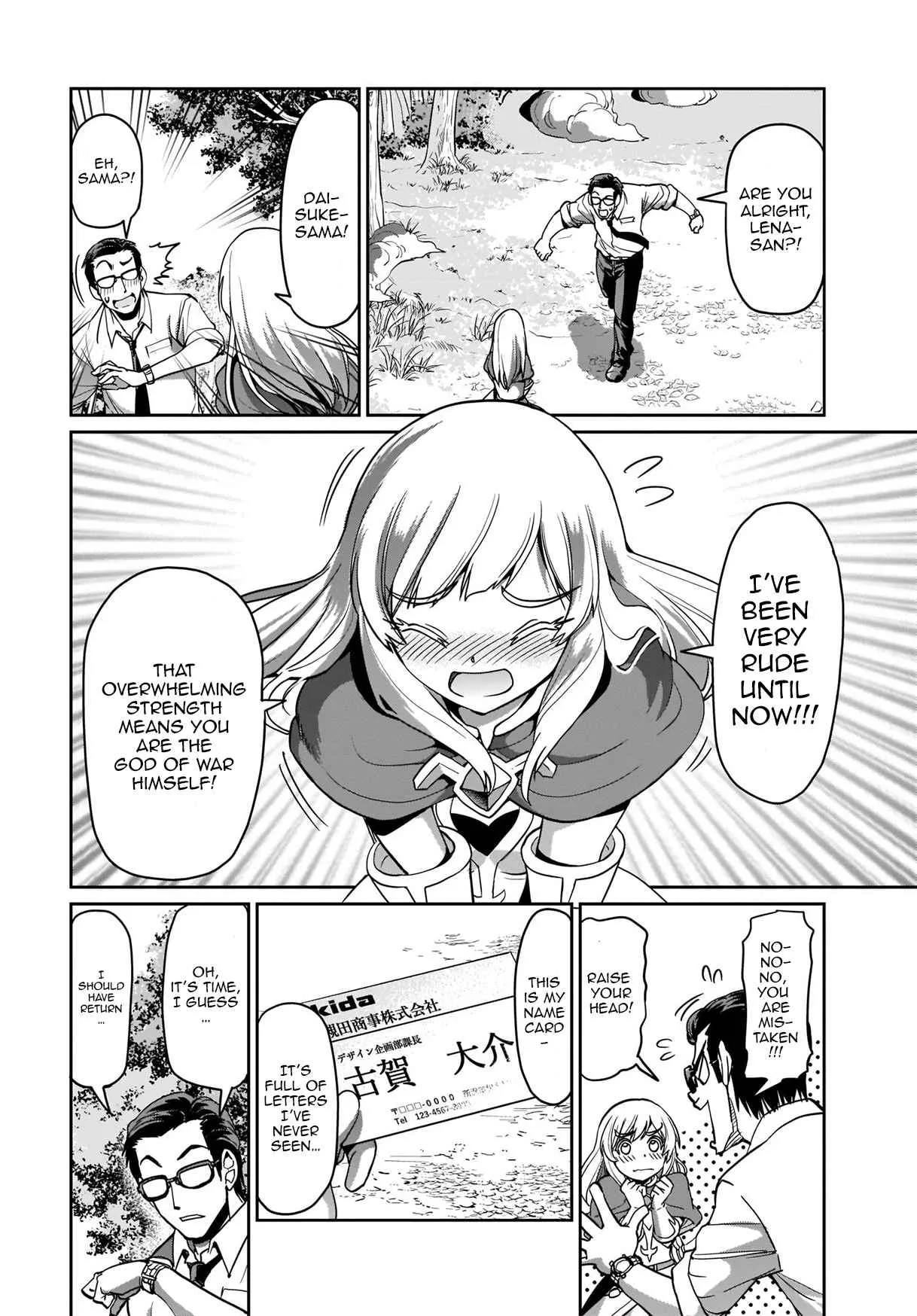 Isekai Shokan Ojisan No Ju Muso Life Sabage Suki Salary Man Ha Kaisha Owari Ni Isekai He Chokuki Suru Chapter 1 page 25