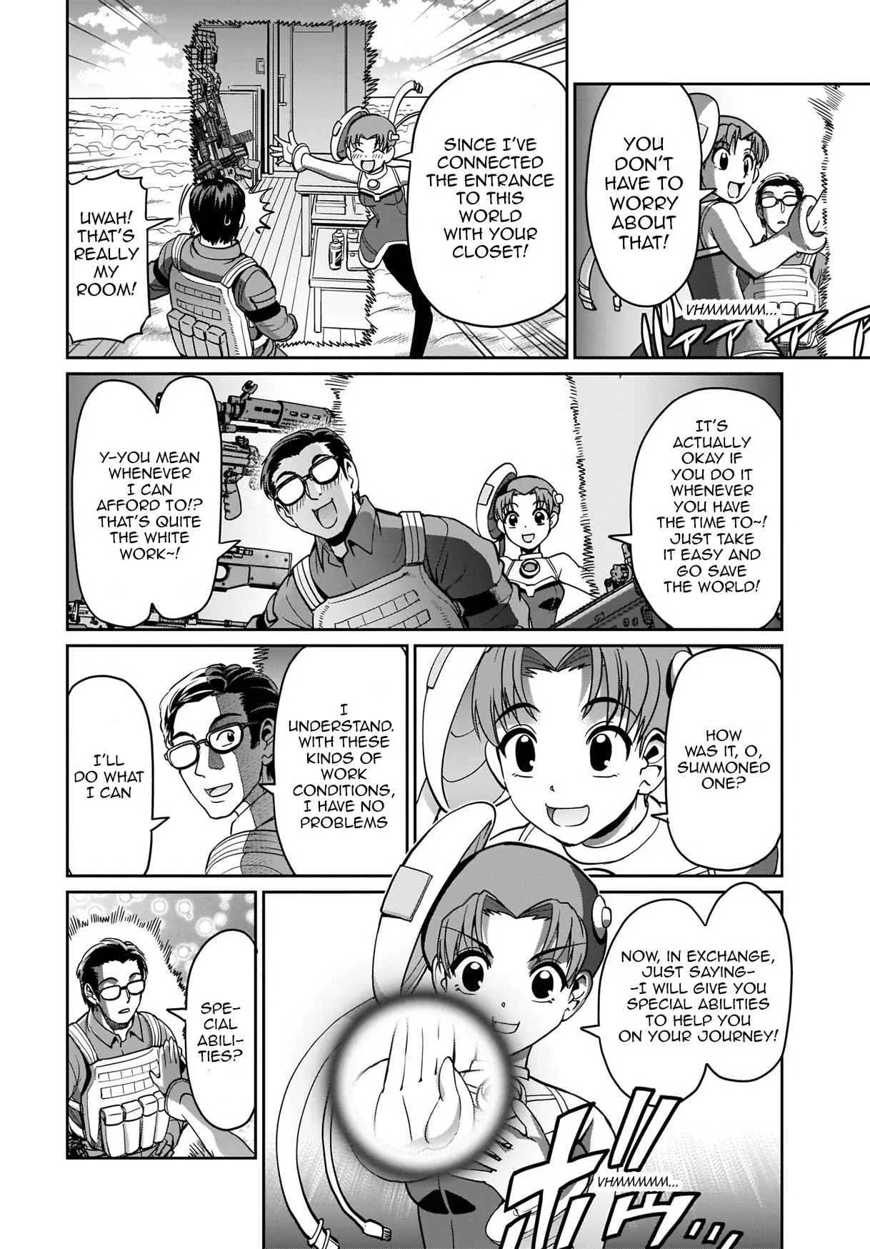Isekai Shokan Ojisan No Ju Muso Life Sabage Suki Salary Man Ha Kaisha Owari Ni Isekai He Chokuki Suru Chapter 2 page 11