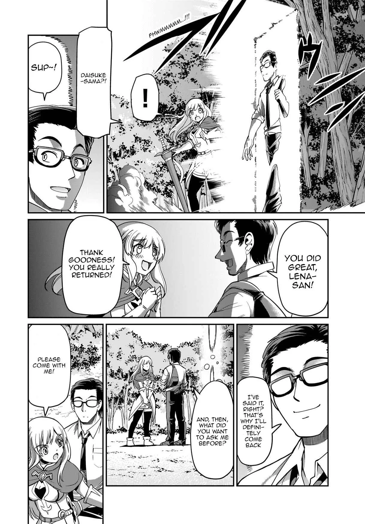 Isekai Shokan Ojisan No Ju Muso Life Sabage Suki Salary Man Ha Kaisha Owari Ni Isekai He Chokuki Suru Chapter 2 page 13