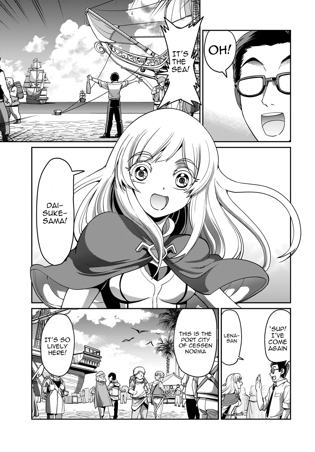 Isekai Shokan Ojisan No Ju Muso Life Sabage Suki Salary Man Ha Kaisha Owari Ni Isekai He Chokuki Suru Chapter 4 page 4
