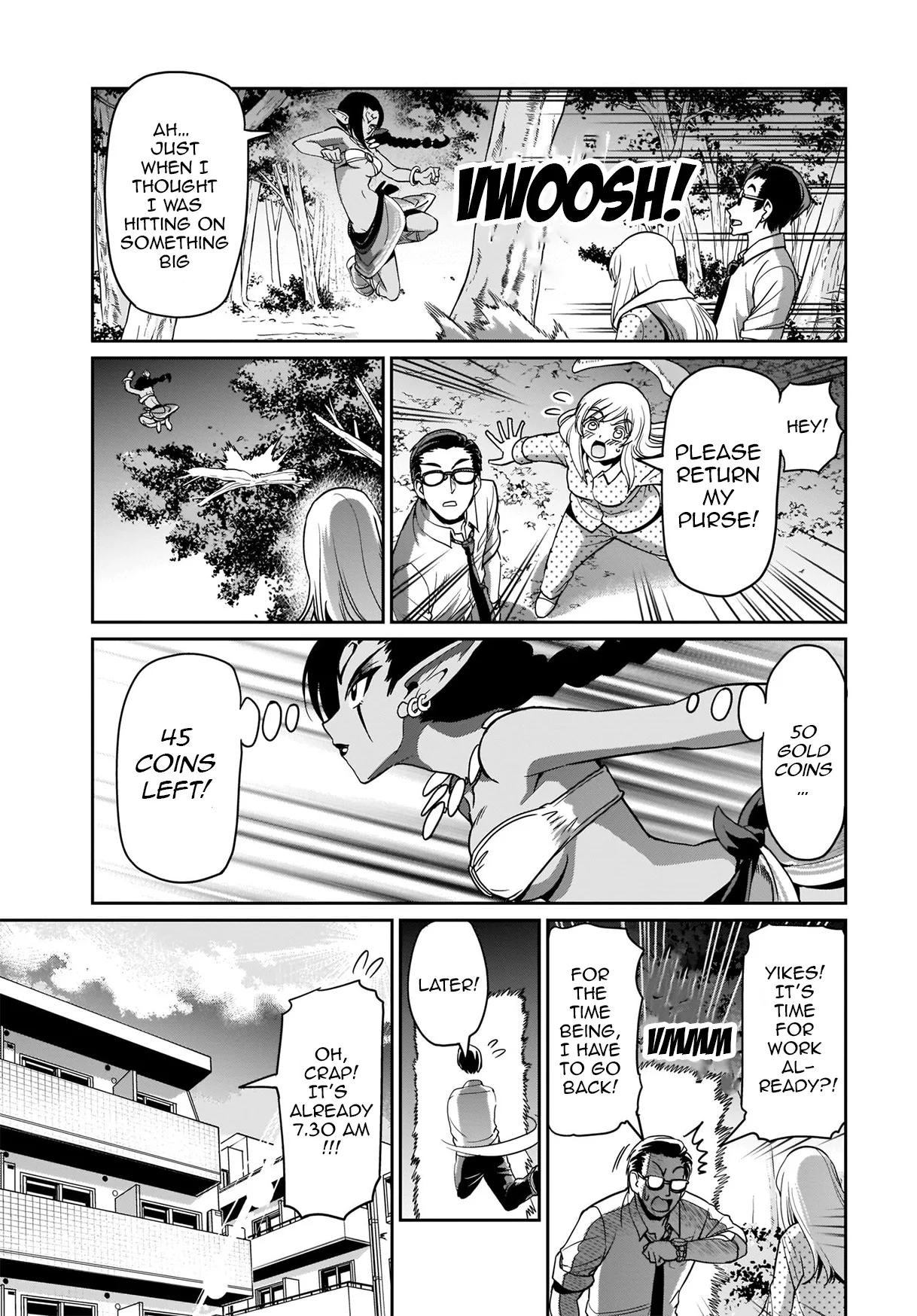 Isekai Shokan Ojisan No Ju Muso Life Sabage Suki Salary Man Ha Kaisha Owari Ni Isekai He Chokuki Suru Chapter 5 page 8