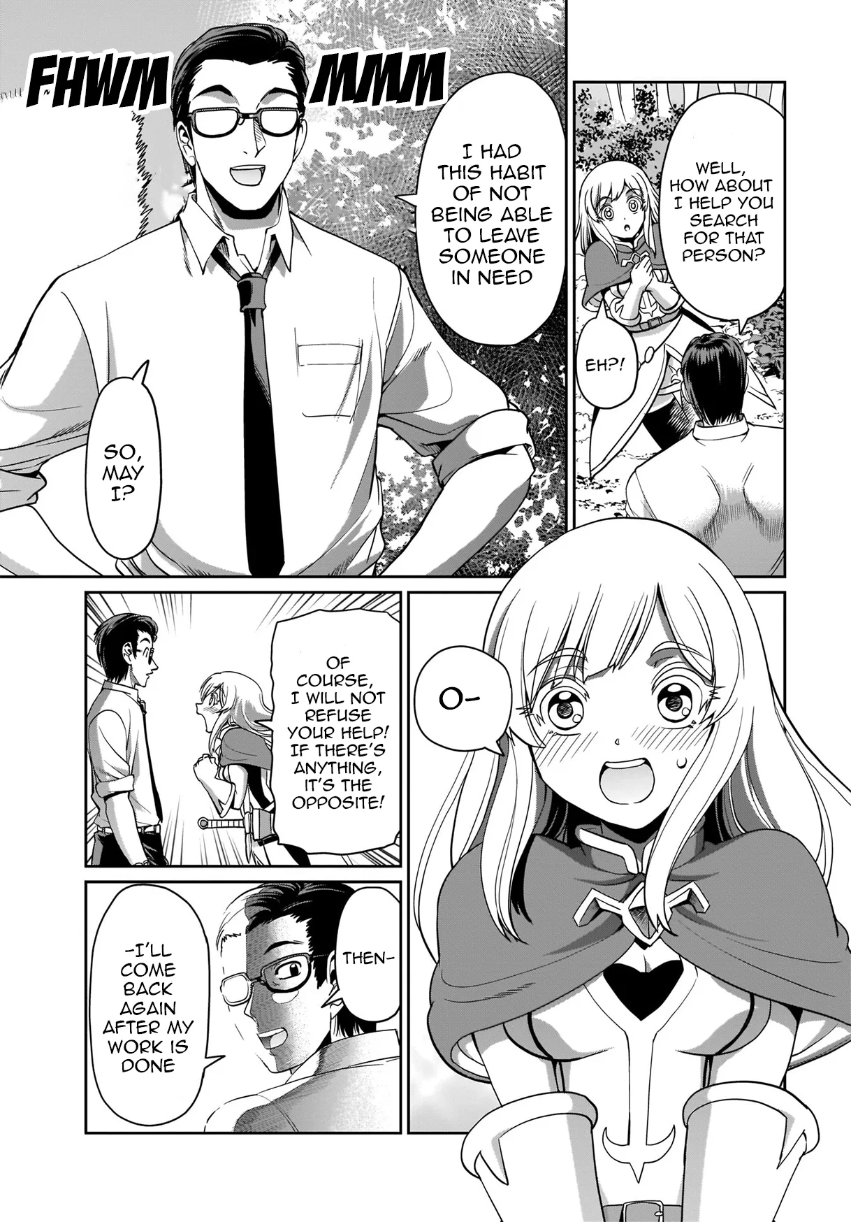 Isekai Shokan Ojisan No Ju Muso Life Sabage Suki Salary Man Ha Kaisha Owari Ni Isekai He Chokuki Suru Chapter 3 page 24