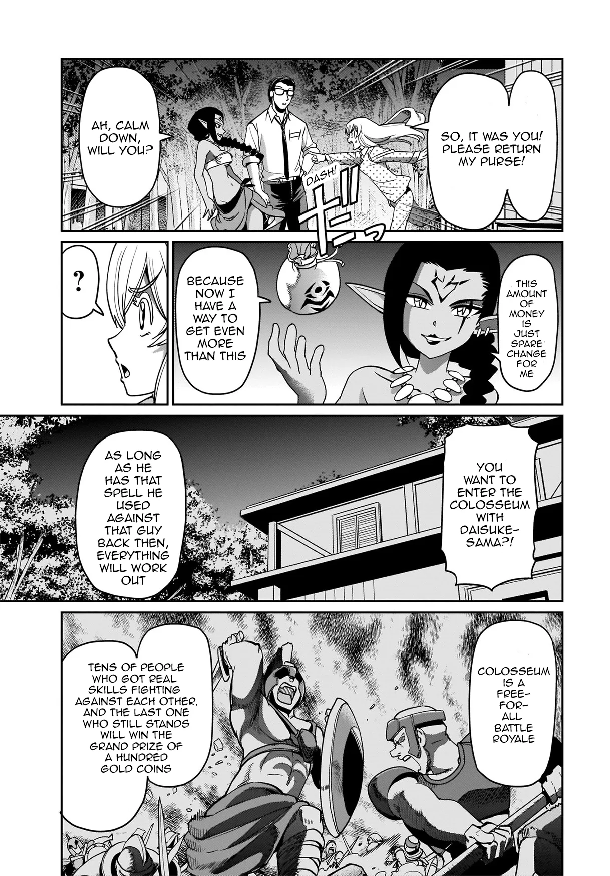 Isekai Shokan Ojisan No Ju Muso Life Sabage Suki Salary Man Ha Kaisha Owari Ni Isekai He Chokuki Suru Chapter 5 page 4