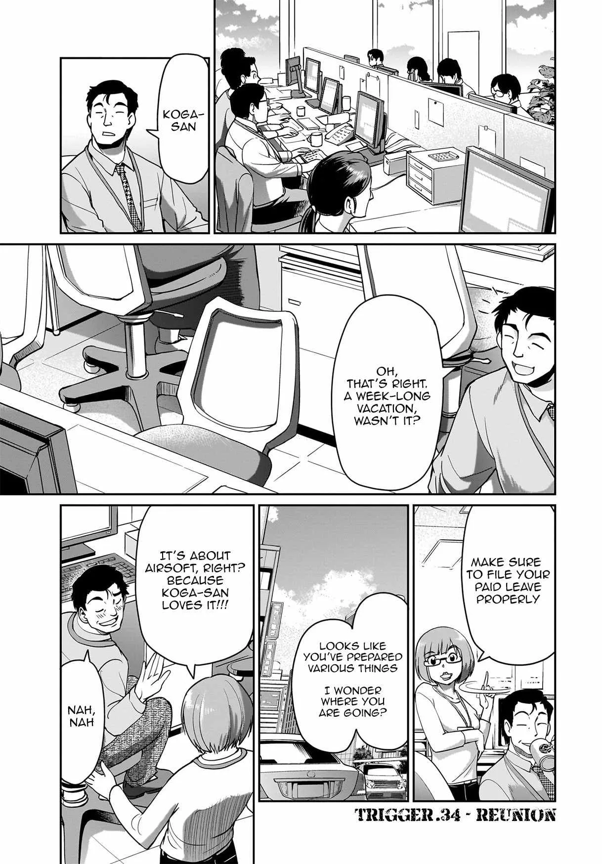 Isekai Shokan Ojisan No Ju Muso Life Sabage Suki Salary Man Ha Kaisha Owari Ni Isekai He Chokuki Suru Chapter 34 page 2