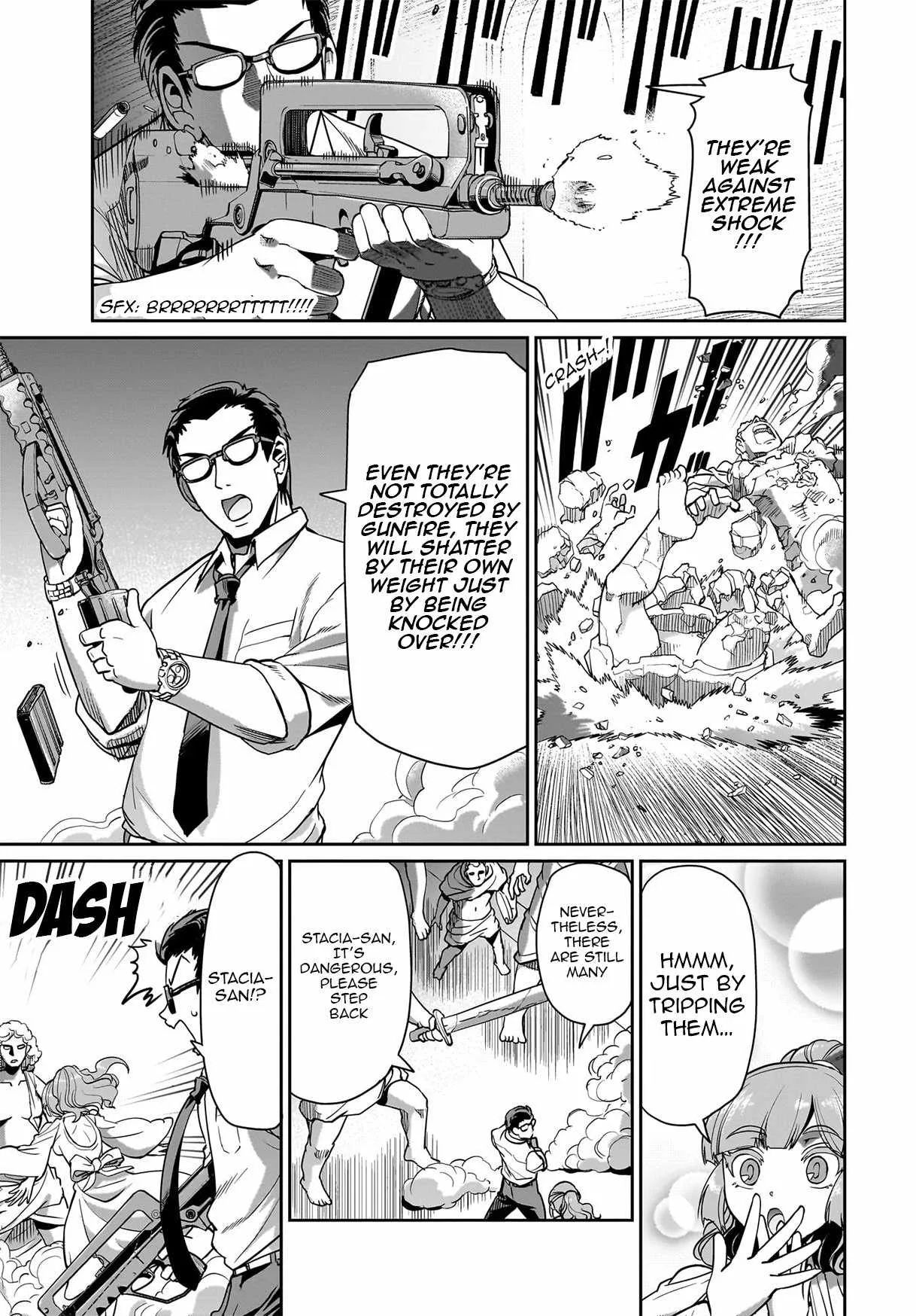 Isekai Shokan Ojisan No Ju Muso Life Sabage Suki Salary Man Ha Kaisha Owari Ni Isekai He Chokuki Suru Chapter 37 page 16