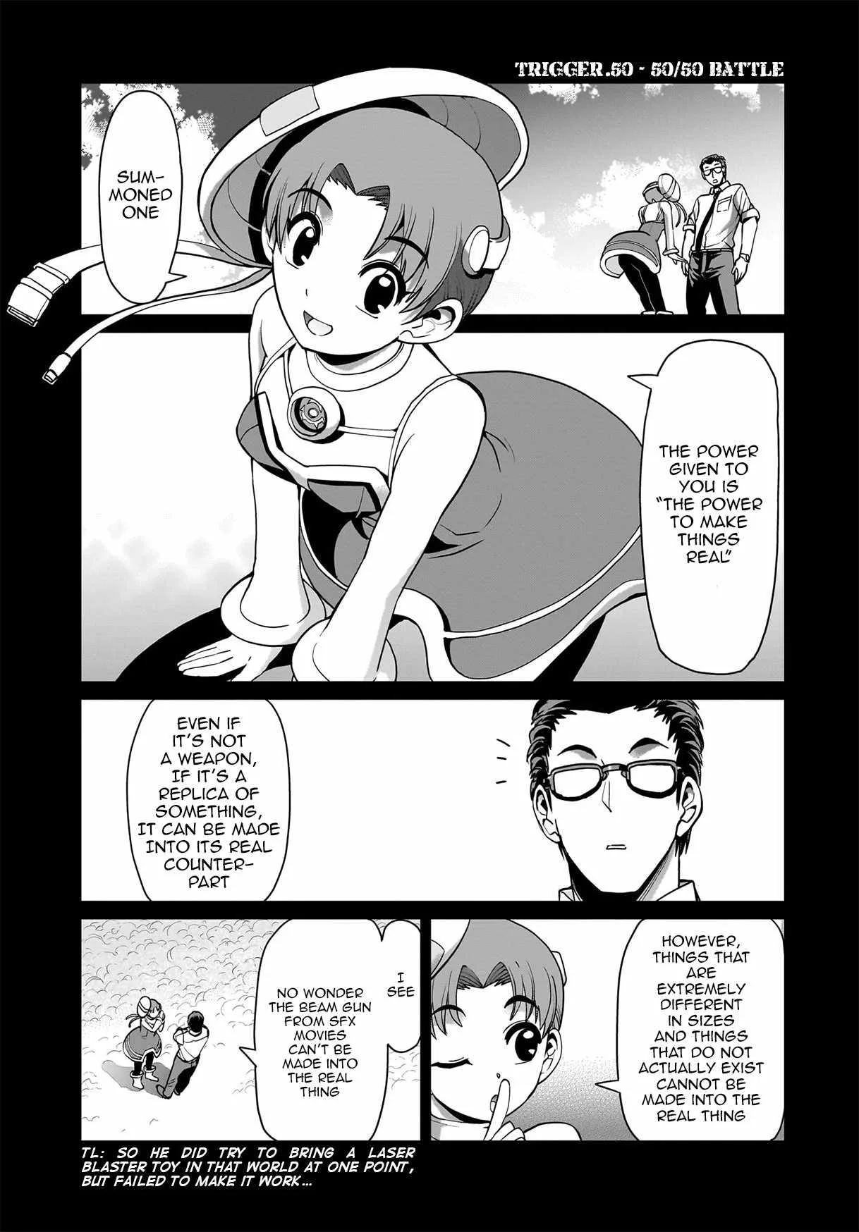 Isekai Shokan Ojisan No Ju Muso Life Sabage Suki Salary Man Ha Kaisha Owari Ni Isekai He Chokuki Suru Chapter 50 page 2
