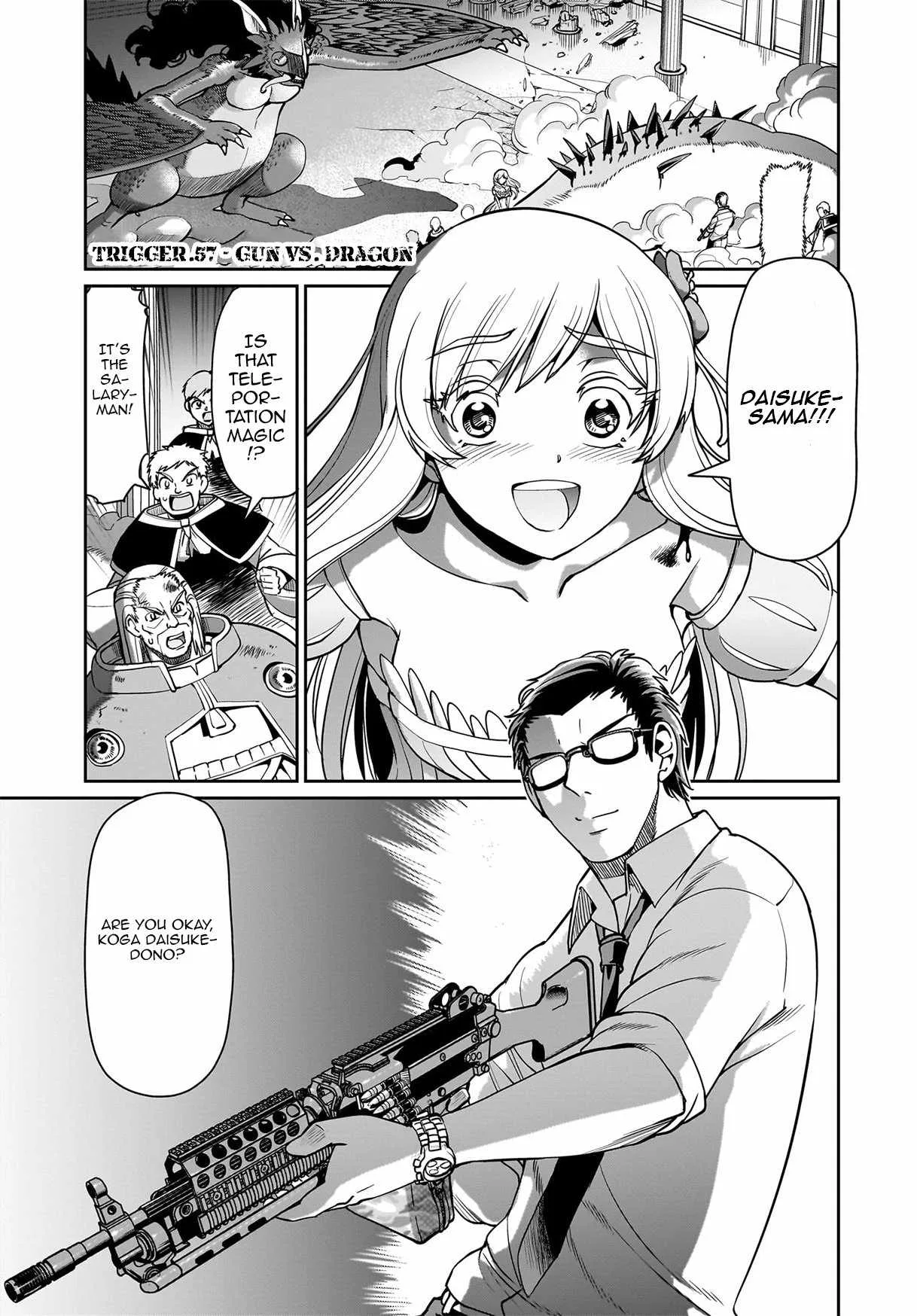 Isekai Shokan Ojisan No Ju Muso Life Sabage Suki Salary Man Ha Kaisha Owari Ni Isekai He Chokuki Suru Chapter 57 page 2