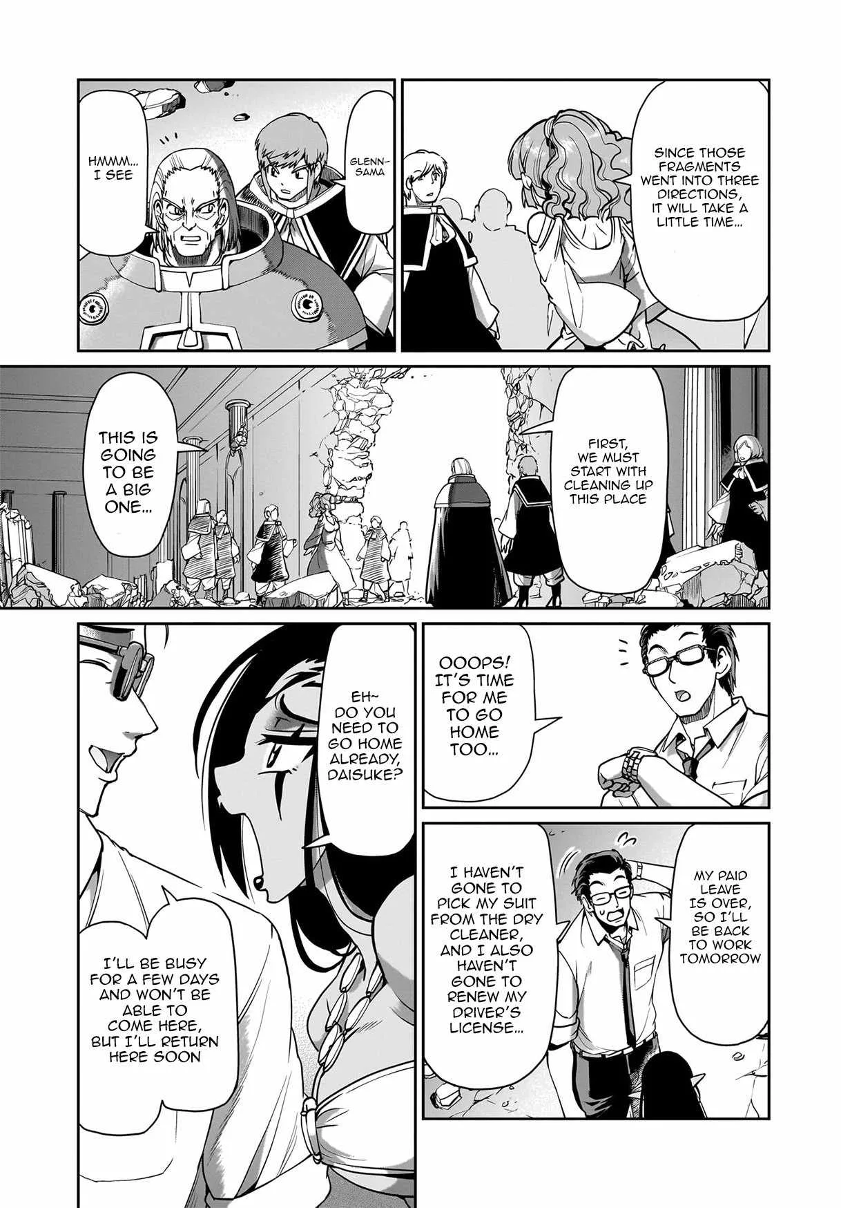 Isekai Shokan Ojisan No Ju Muso Life Sabage Suki Salary Man Ha Kaisha Owari Ni Isekai He Chokuki Suru Chapter 62 page 4