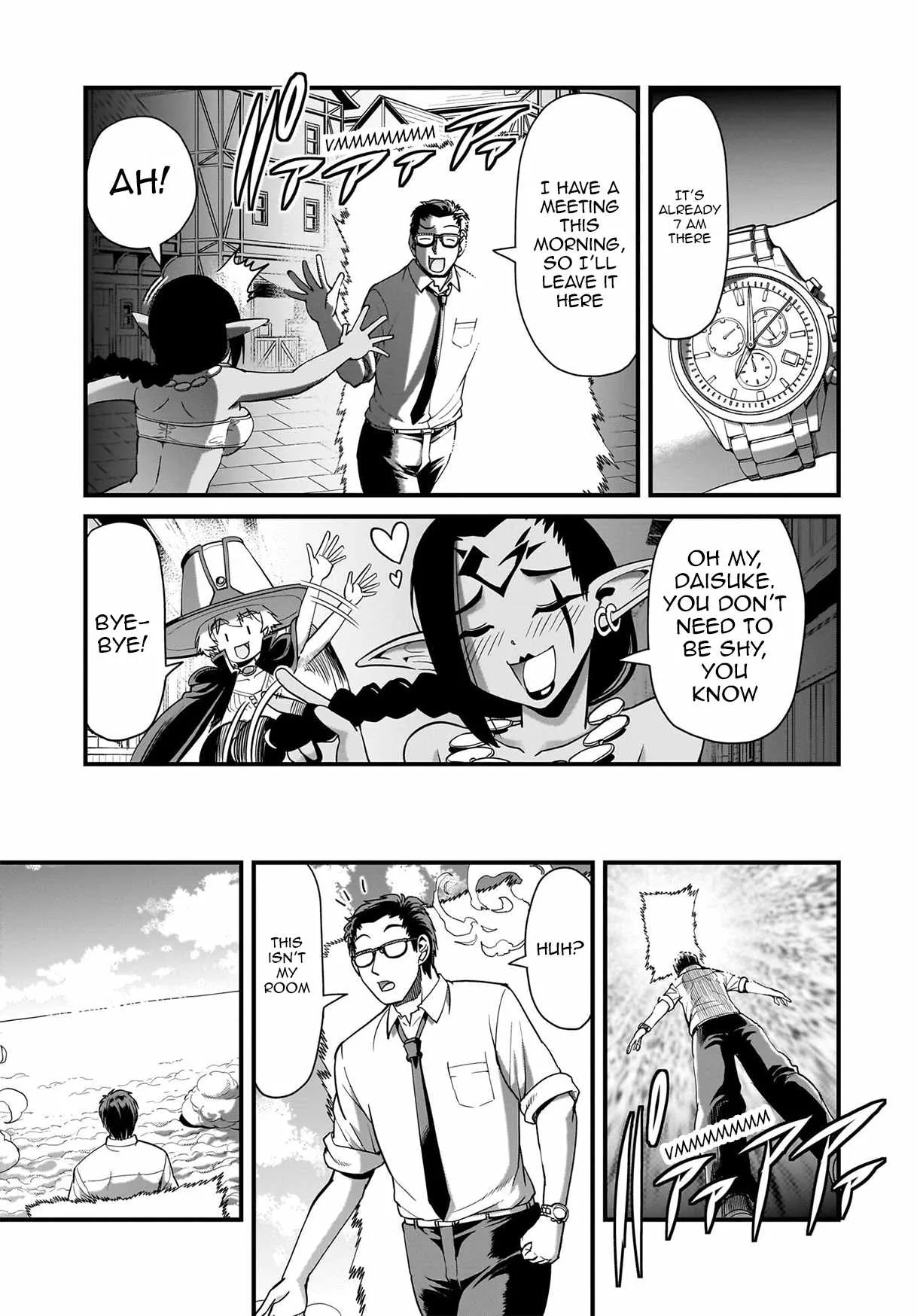 Isekai Shokan Ojisan No Ju Muso Life Sabage Suki Salary Man Ha Kaisha Owari Ni Isekai He Chokuki Suru Chapter 75 page 14