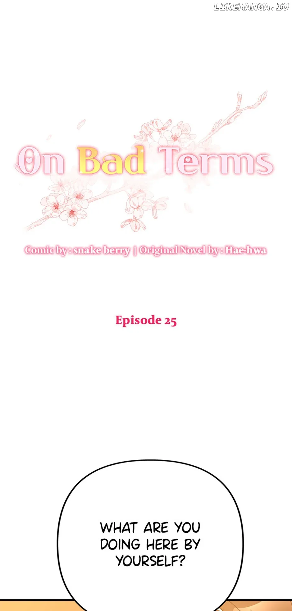 On Bad Terms [Official] Chapter 25 page 2