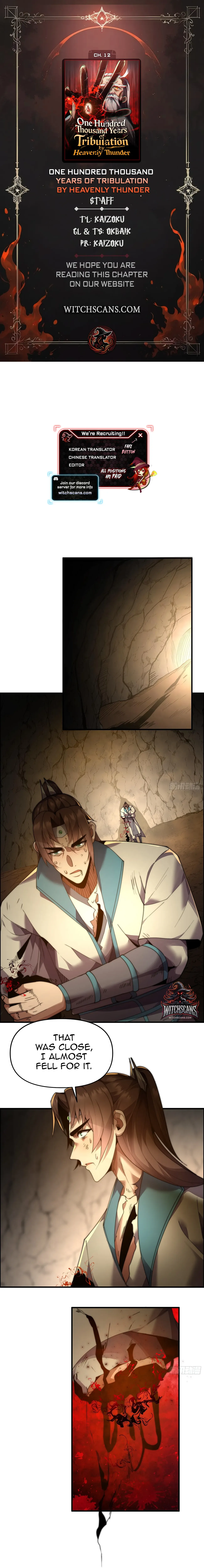 One Hundred Thousand Years of Tribulation by Heavenly Thunder Chapter 12 page 1