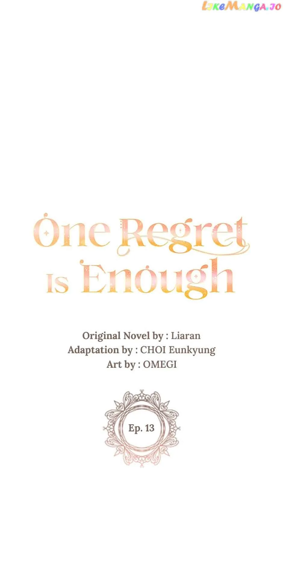 One Regret Is Enough Chapter 13 page 2