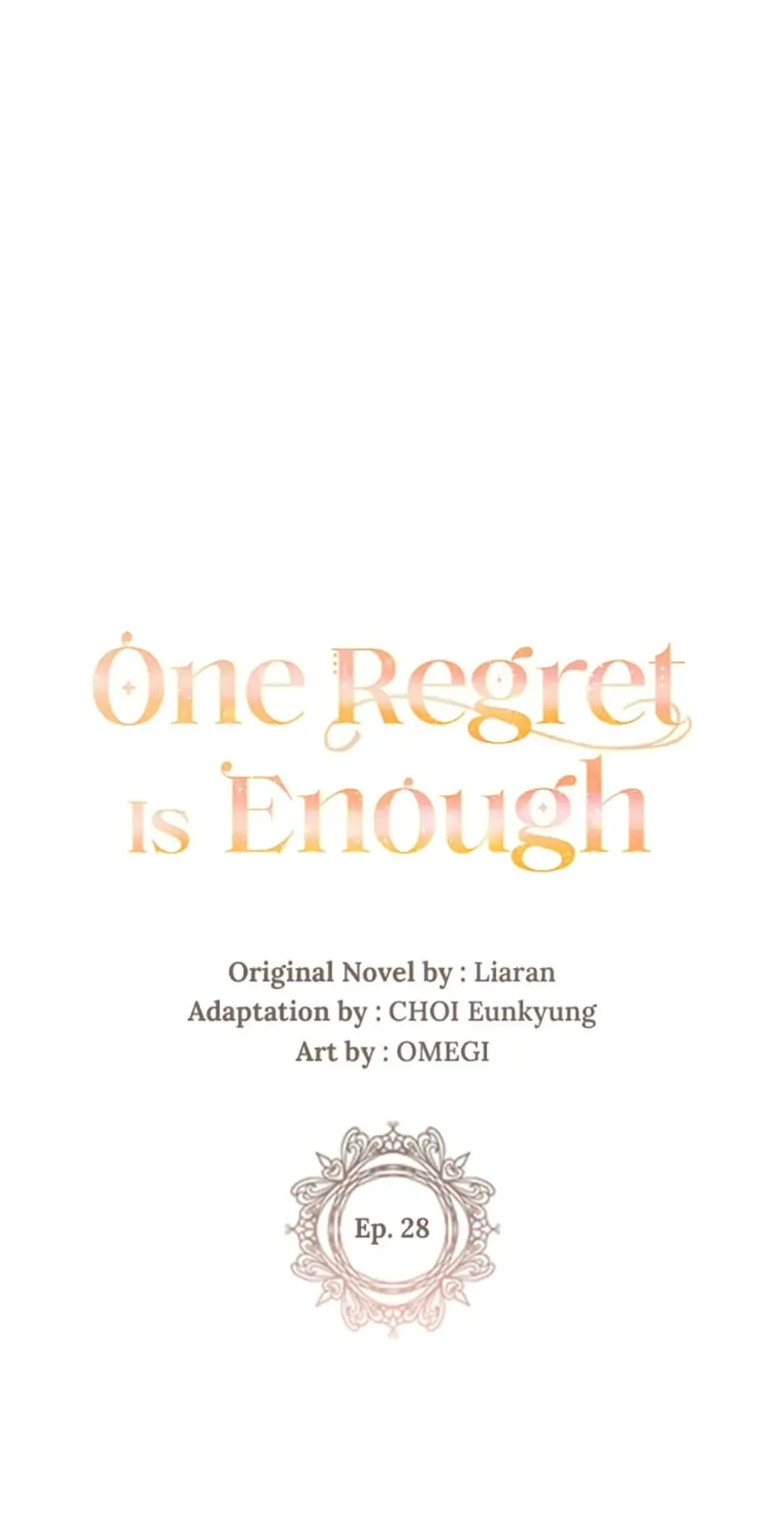One Regret Is Enough Chapter 28 page 10