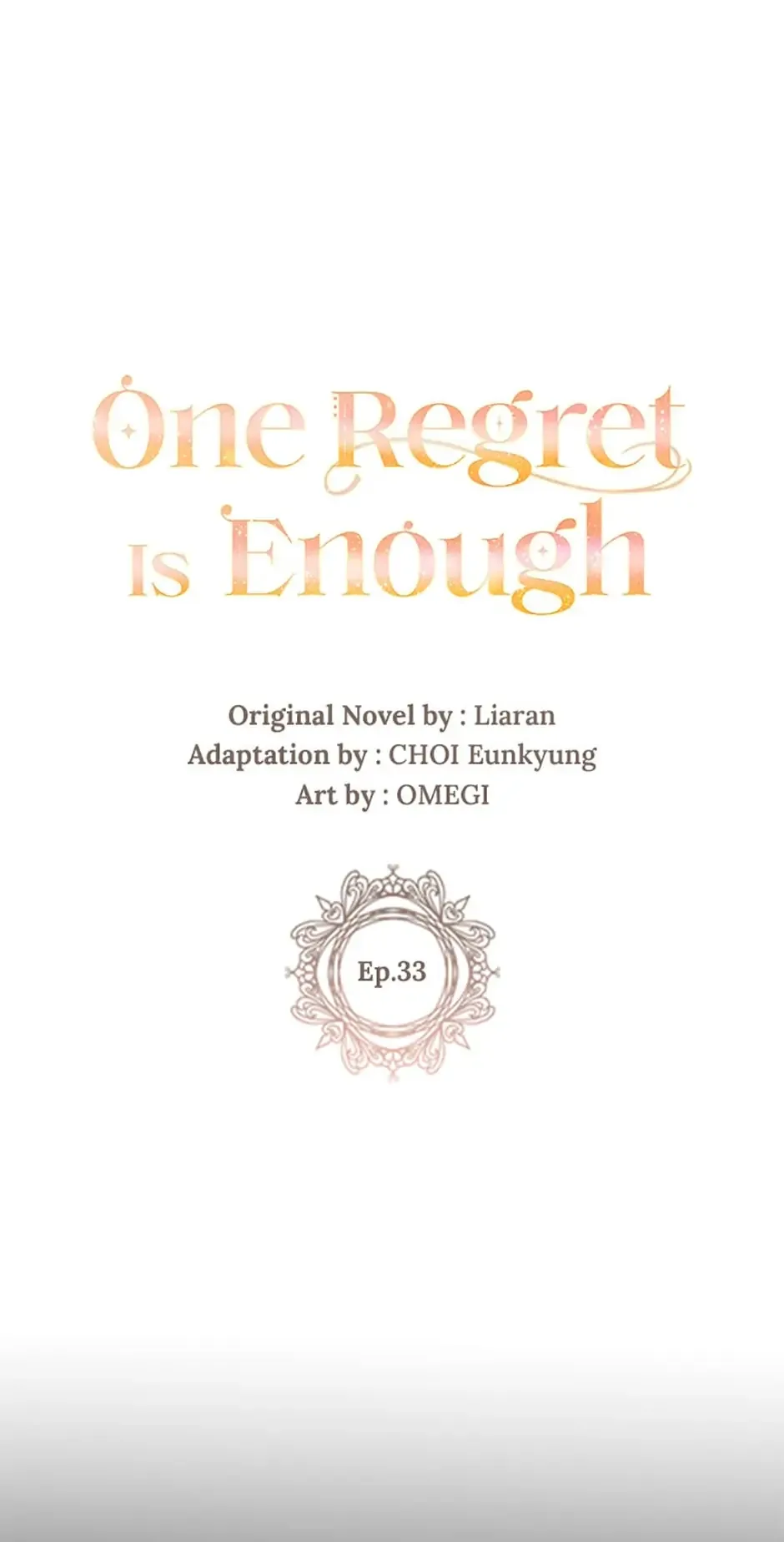 One Regret Is Enough Chapter 33 page 7
