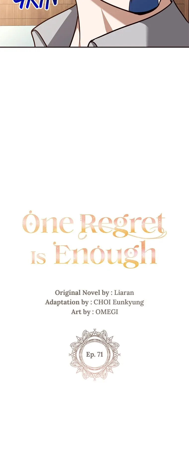 One Regret Is Enough Chapter 71 page 22