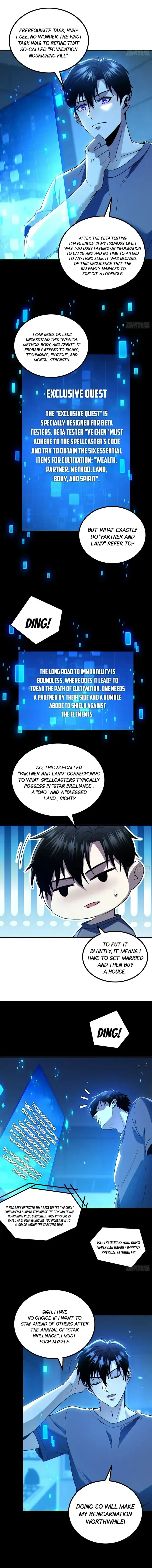 Only I Am a Closed Beta Player Chapter 3 page 3