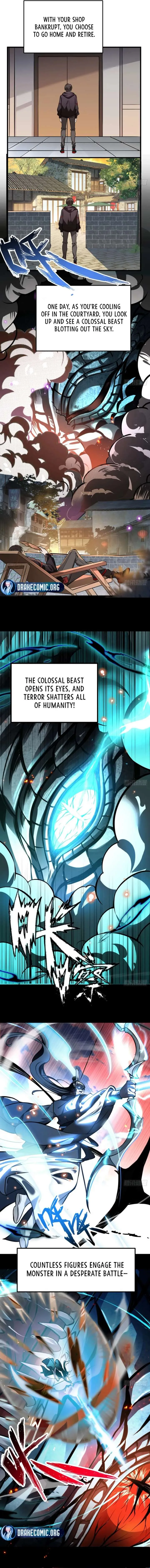 Others level up, I cultivate—emerging only at Great Ascension Chapter 1 page 9