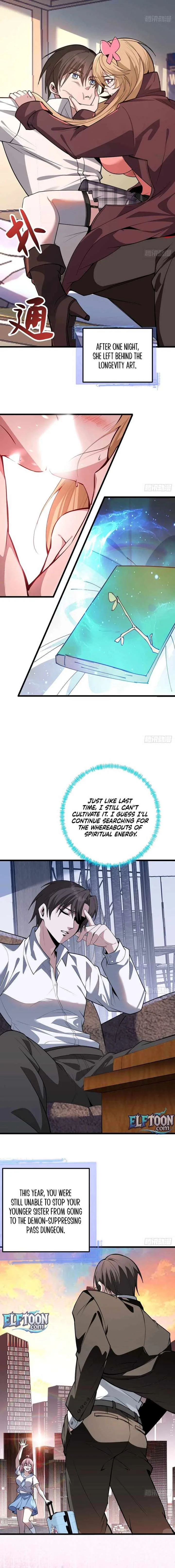 Others level up, I cultivate—emerging only at Great Ascension Chapter 4 page 9