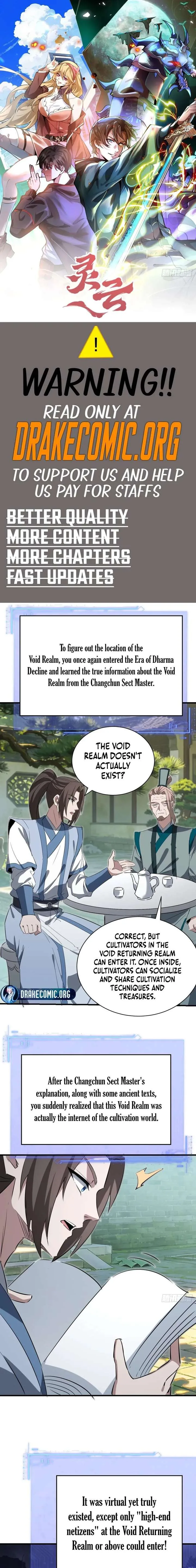 Others level up, I cultivate—emerging only at Great Ascension Chapter 64 page 1