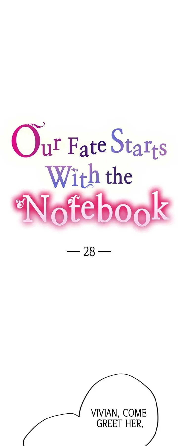 Our Fate Starts With the Notebook Chapter 28 page 3