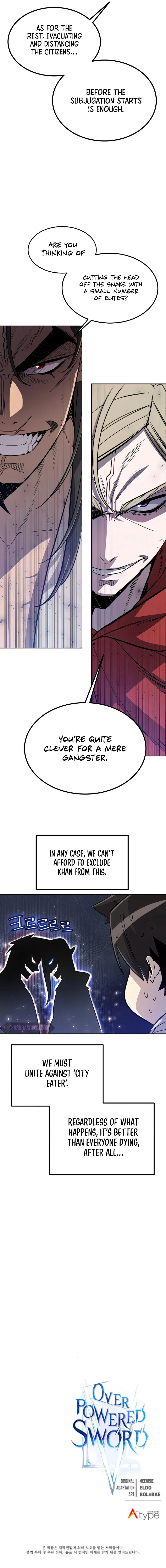 Overpowered Sword Chapter 31 page 13