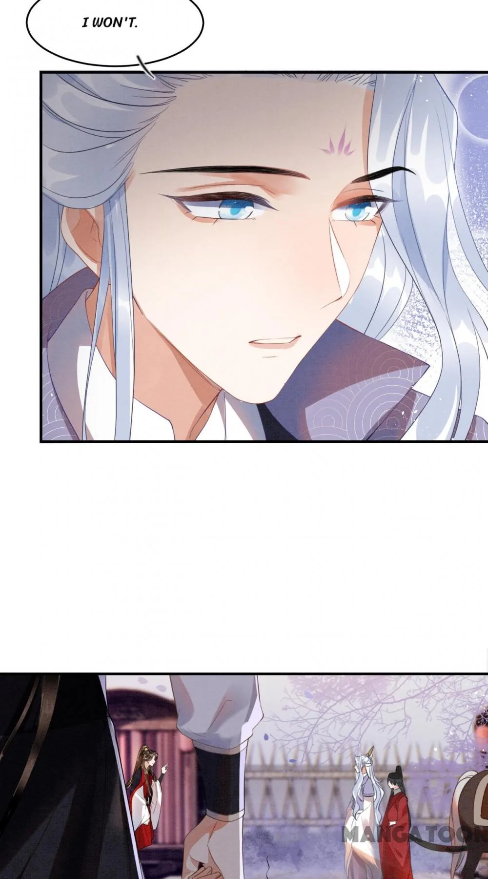 Pampered Queen’s Heart Has the Powerful Minster as the White Moonlight Chapter 8 page 36