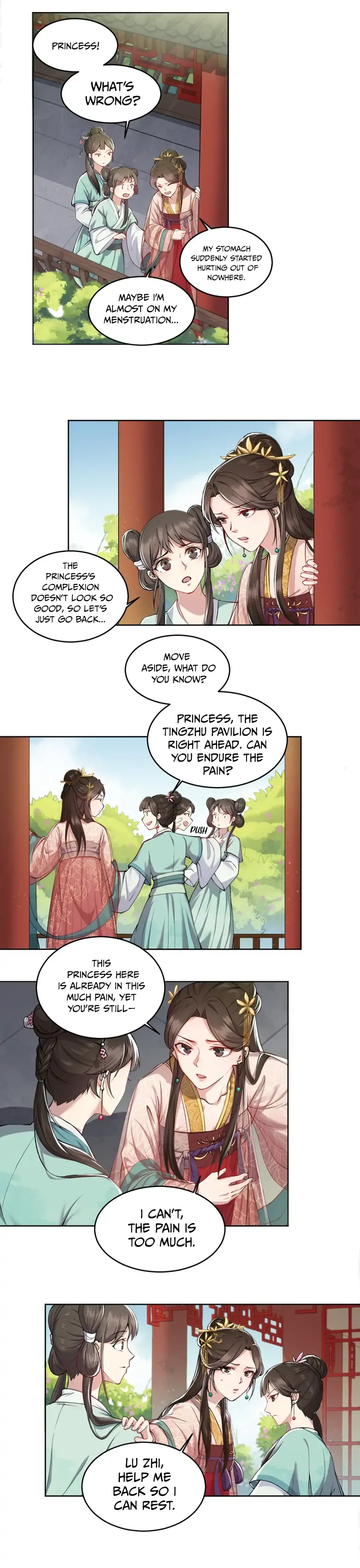 Pink Blossoms Mirror Your Beauty Chapter 2 page 5