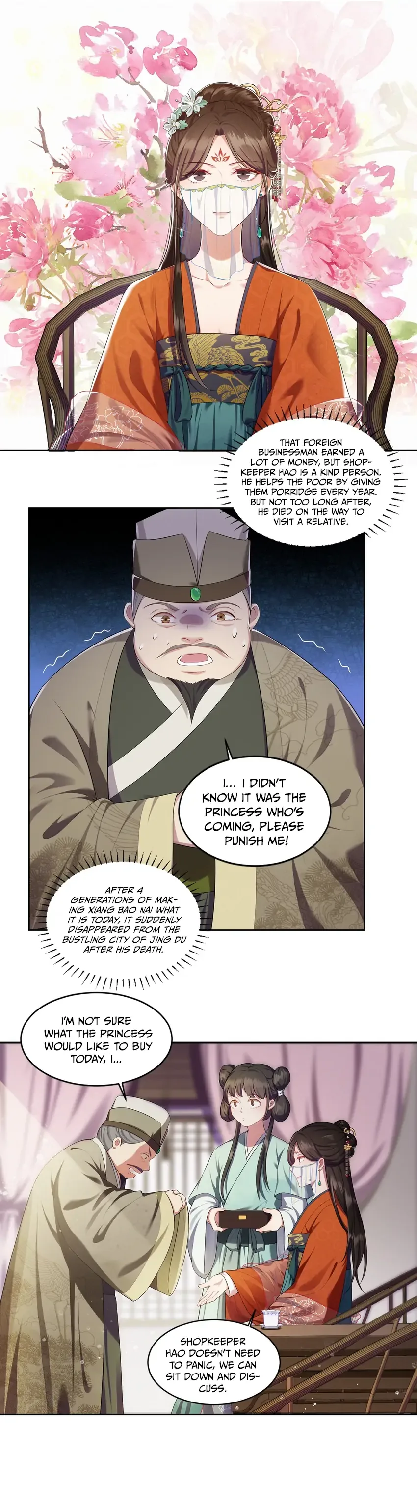 Pink Blossoms Mirror Your Beauty Chapter 3 page 7
