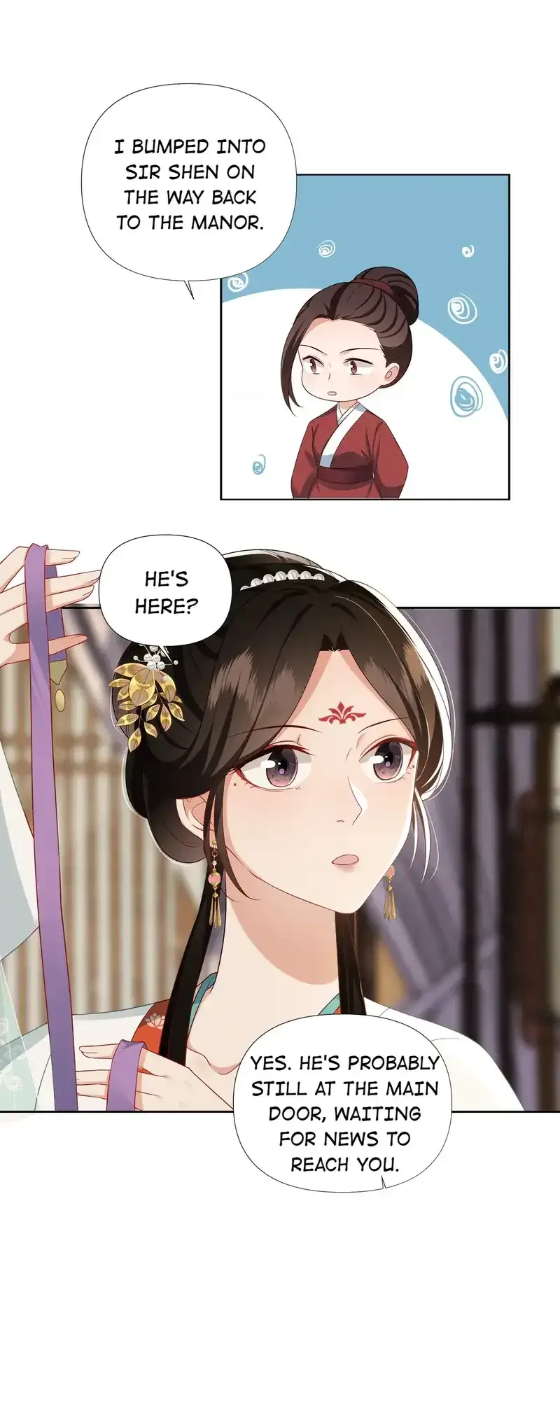 Pink Blossoms Mirror Your Beauty Chapter 53 page 7