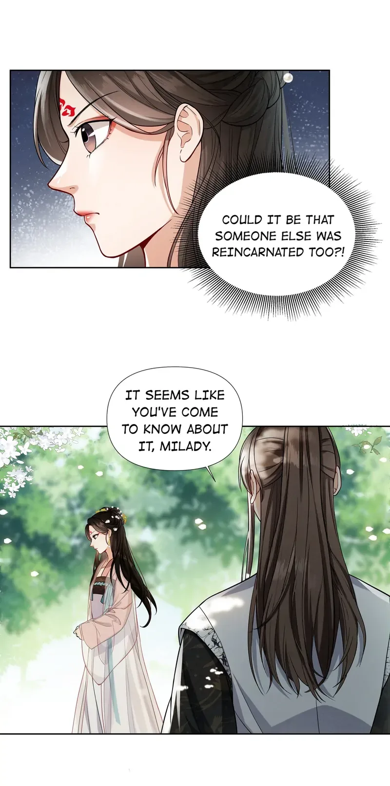 Pink Blossoms Mirror Your Beauty Chapter 61 page 9
