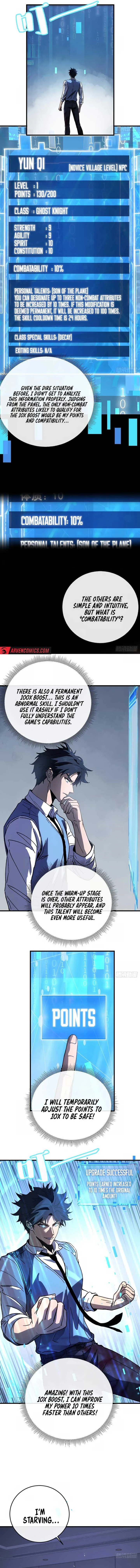 Player Elimination Plan! When Anomalies Descend Upon The Human World Chapter 4 page 7