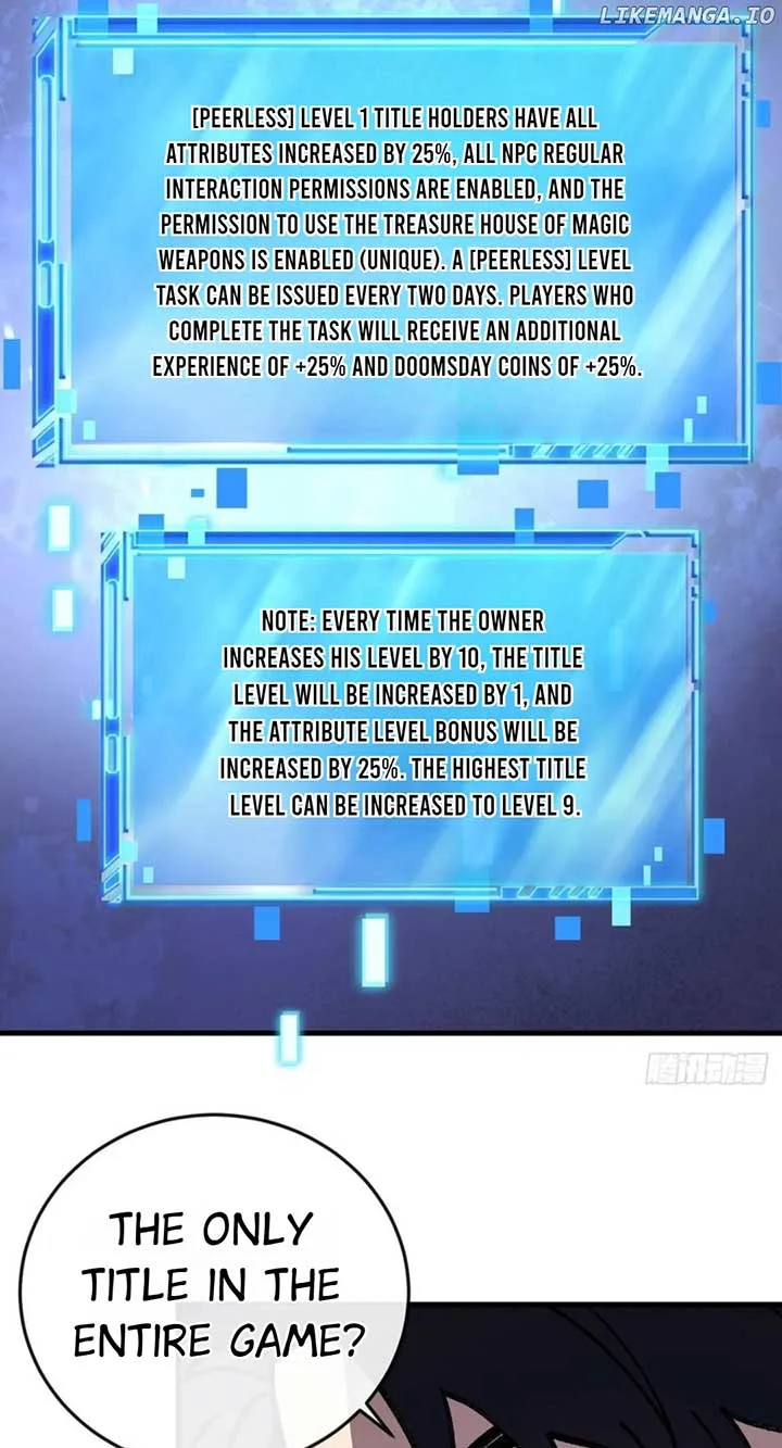 Player Elimination Plan! When Anomalies Descend Upon The Human World Chapter 22 page 31