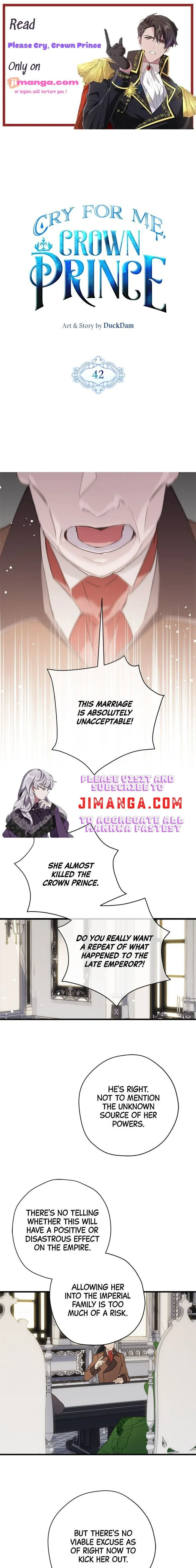 Please Cry, Crown Prince Chapter 42 page 2
