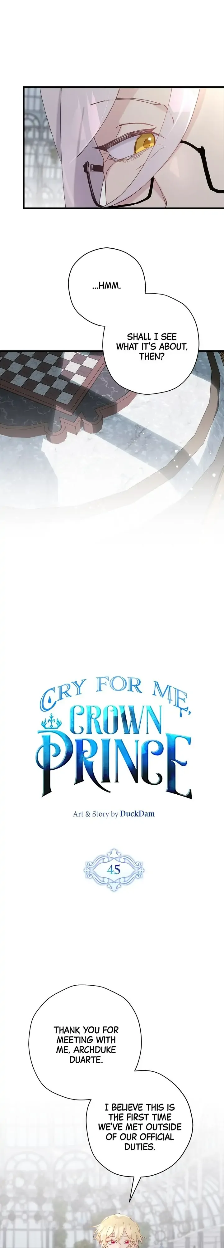Please Cry, Crown Prince Chapter 45 page 11