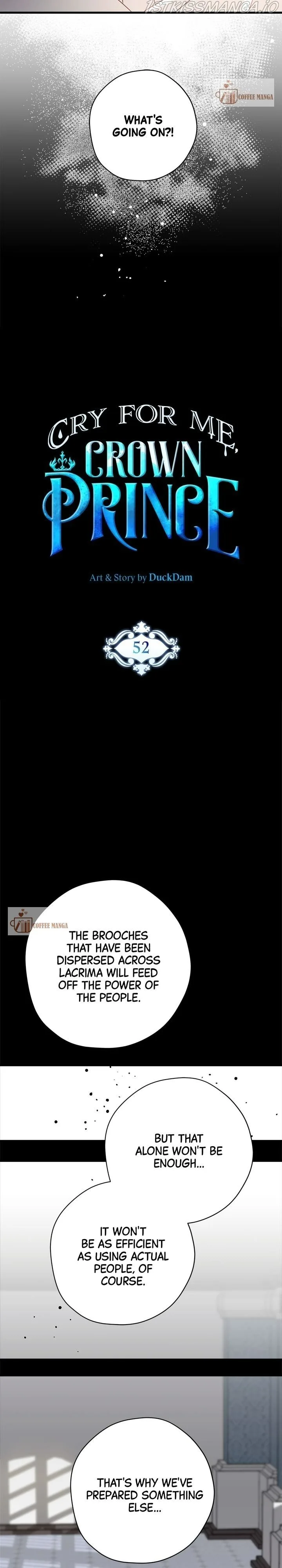 Please Cry, Crown Prince Chapter 52 page 8