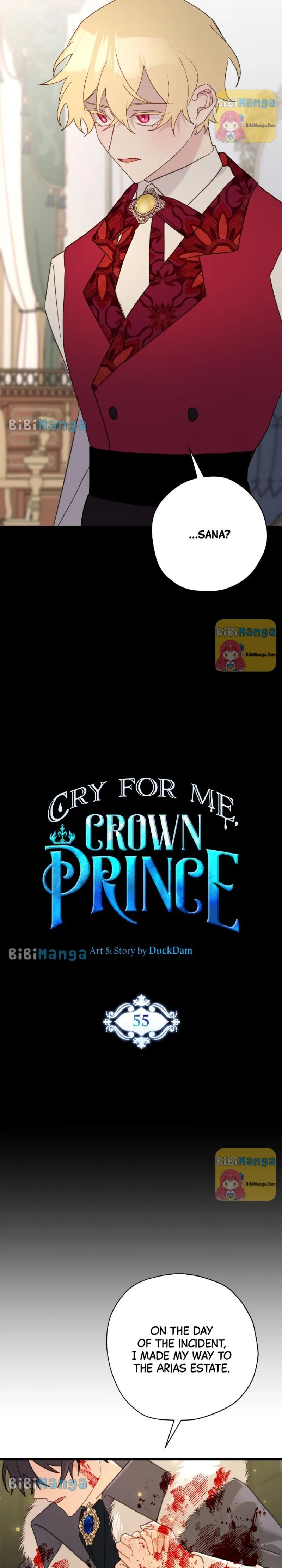 Please Cry, Crown Prince Chapter 55 page 12