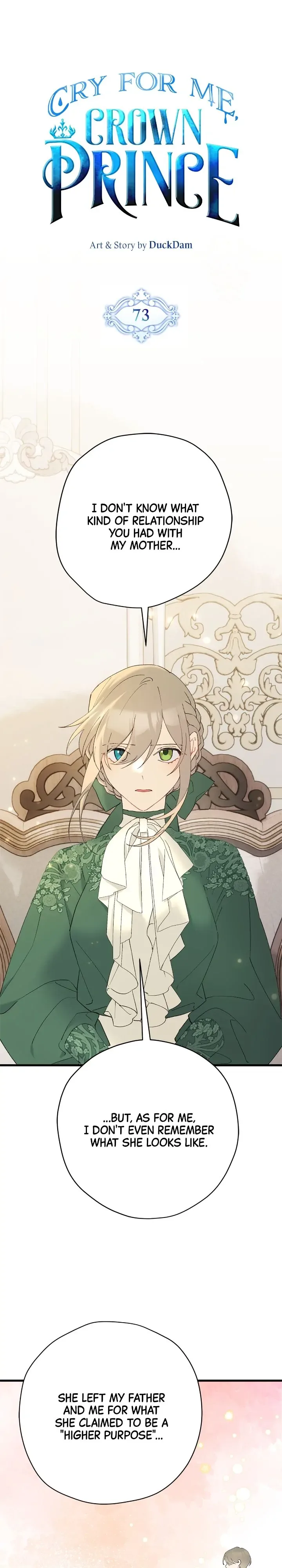 Please Cry, Crown Prince Chapter 73 page 5
