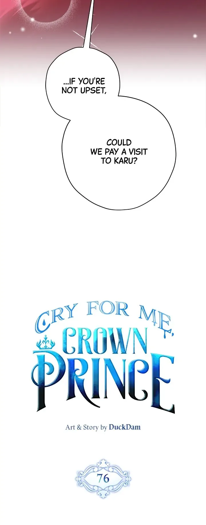 Please Cry, Crown Prince Chapter 76 page 12