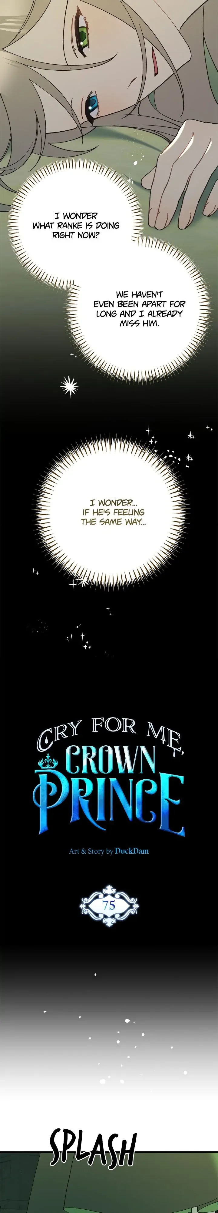 Please Cry, Crown Prince Chapter 75 page 6
