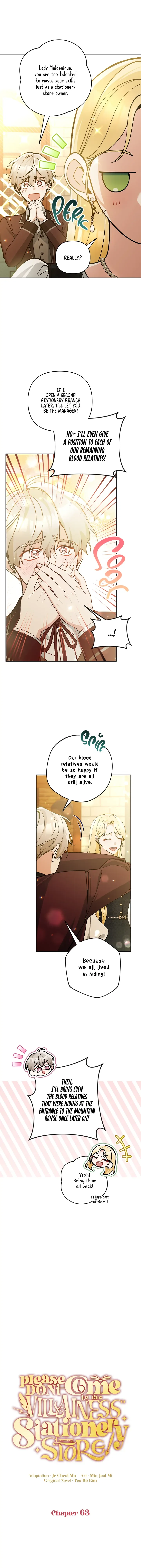 Please Don’t Come To The Villainess’ Stationery Store! Chapter 63 page 7