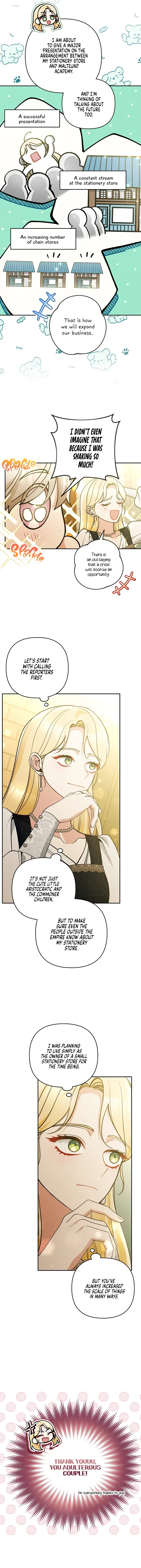 Please Don’t Come To The Villainess’ Stationery Store! Chapter 63 page 6
