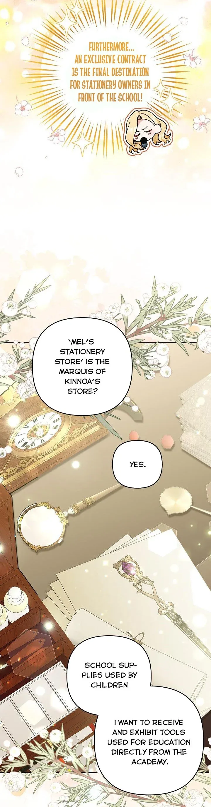 Please Don’t Come To The Villainess’ Stationery Store! Chapter 60 page 30