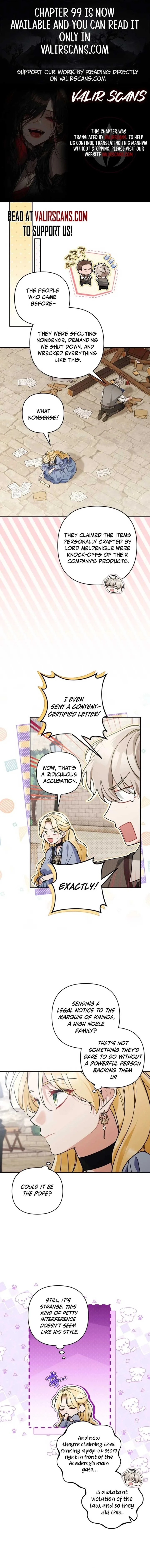 Please Don’t Come To The Villainess’ Stationery Store! Chapter 94 page 2
