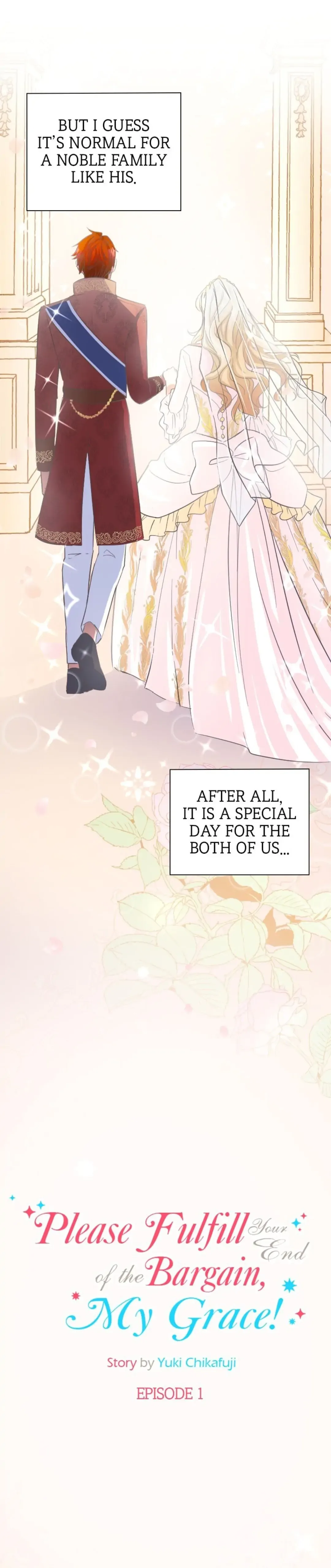 Please Fulfill Your End of the Bargain, My Grace! Chapter 1 page 7