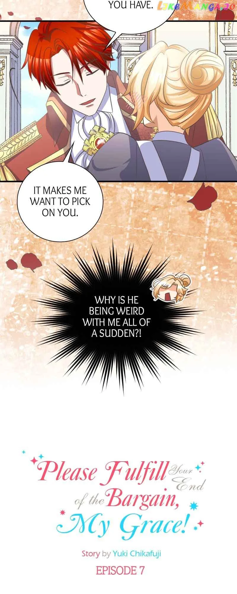 Please Fulfill Your End of the Bargain, My Grace! Chapter 7 page 9