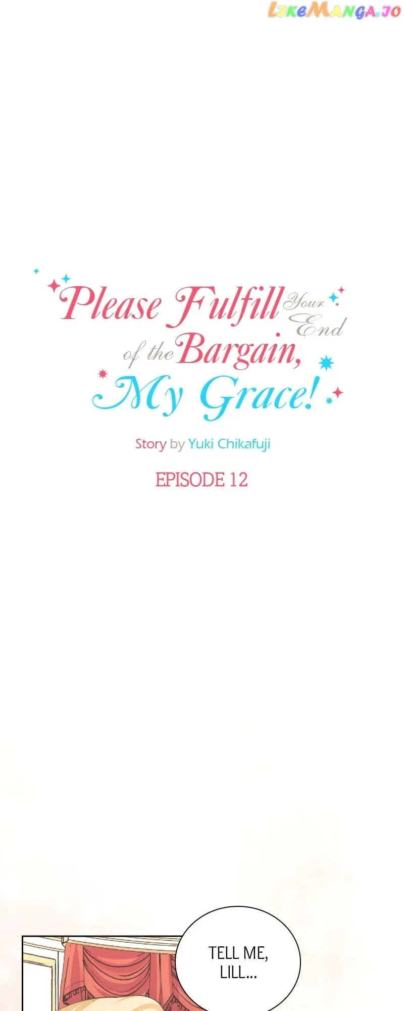 Please Fulfill Your End of the Bargain, My Grace! Chapter 12 page 2